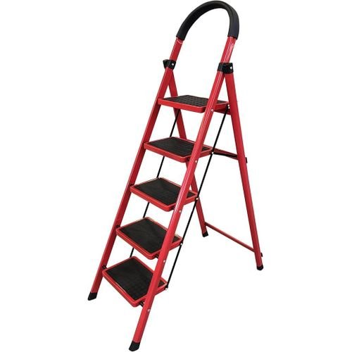 5 STEP HOUSEHOLD STEEL LADDER