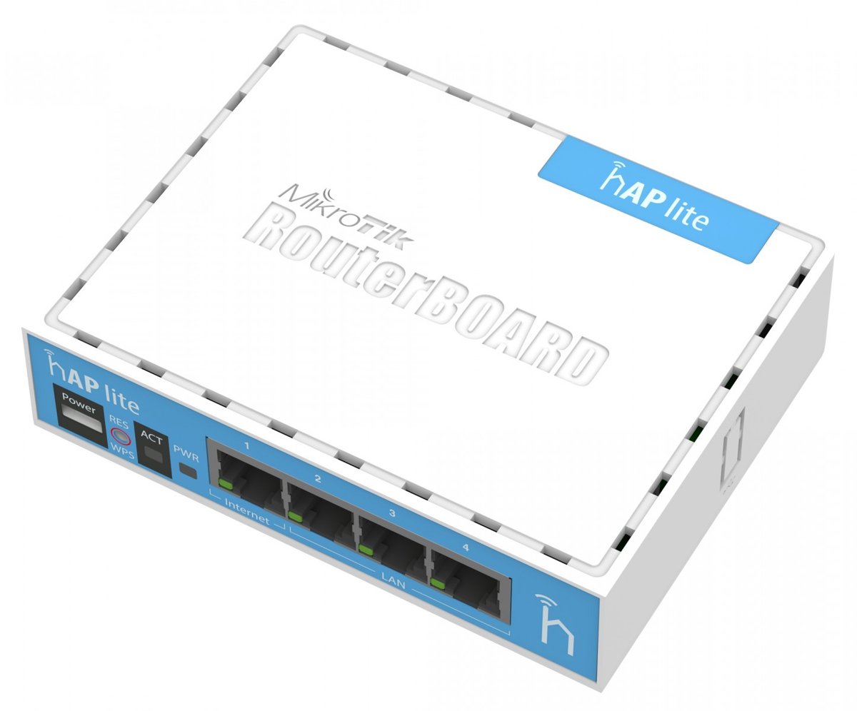 MIKROTIK Router RB941-2nD-TC hAP lite 2.4GHZ