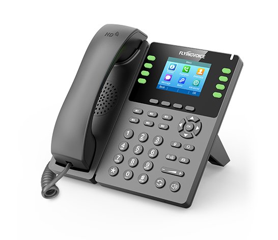 Flyingvoice P23G | Business Multi-Functional IP Phone with Gigabit & PoE
