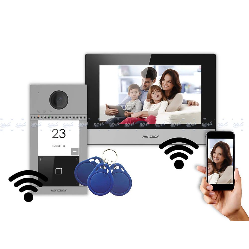 Hikvision DS-KIS604-S(C)IP Video Intercom Kit