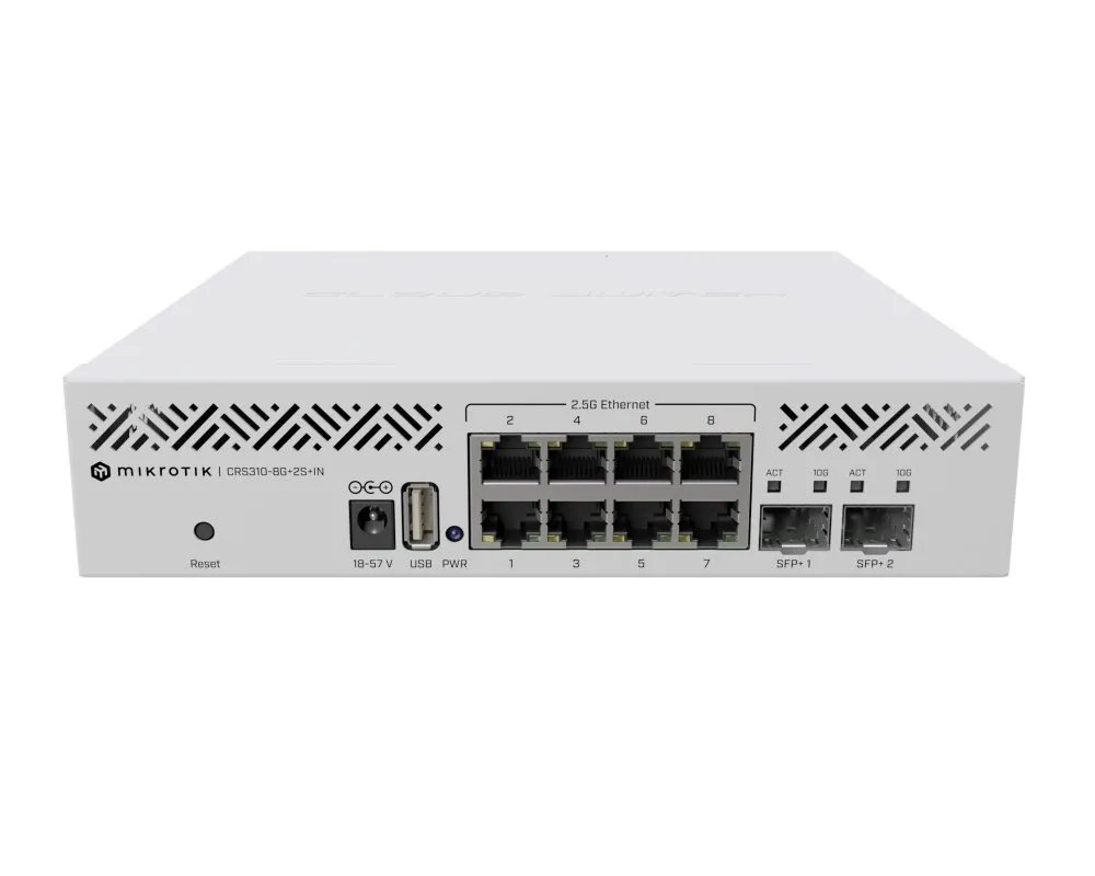 MIKROTIK SWITCH CRS310-8G+2S+IN