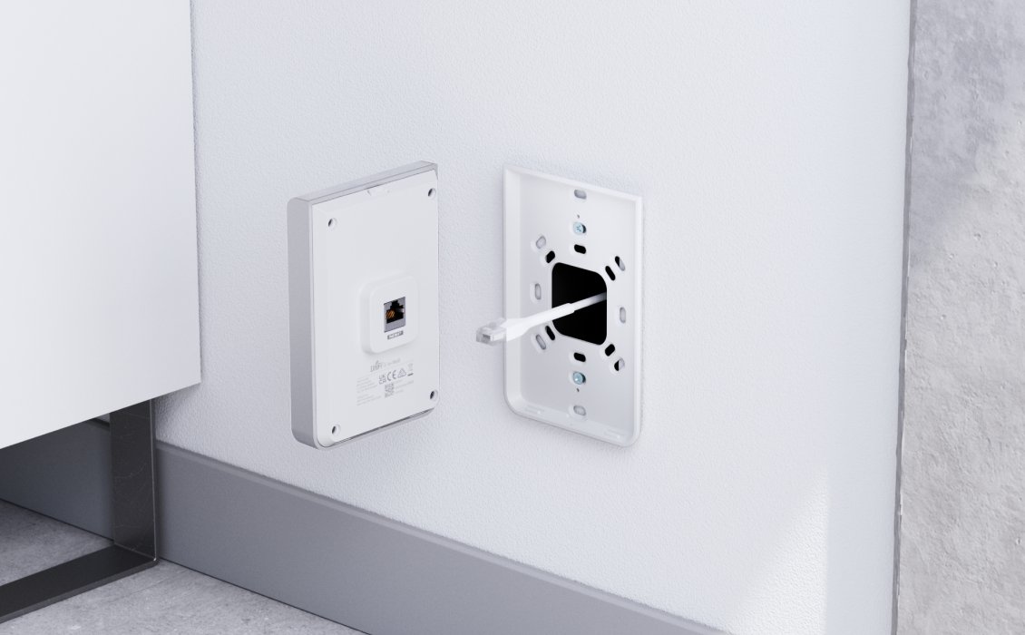 (u6-iw) ubiquiti unifi 6 in wall access point