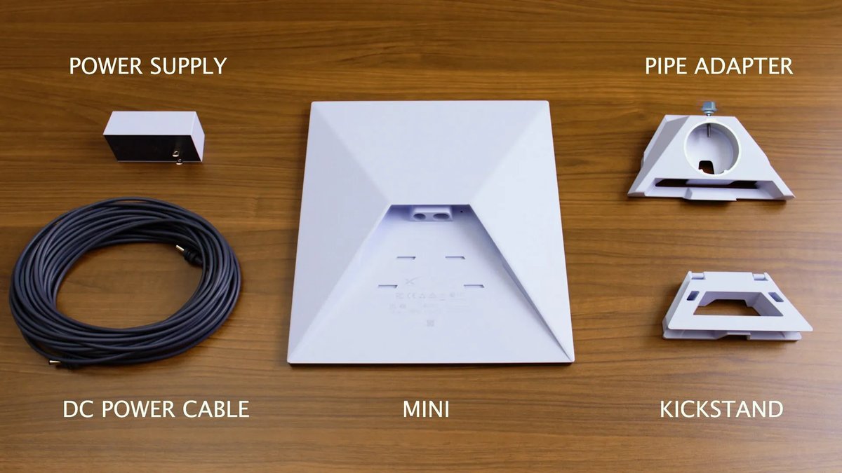SpaceX Starlink Mini Kit Satellite Dish -Compact and high perfomance Wifi Kit